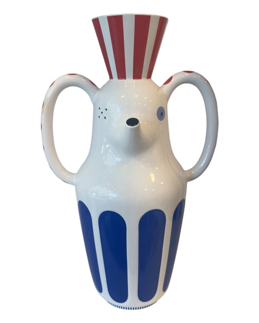 Red Elephant Vase - 45cm